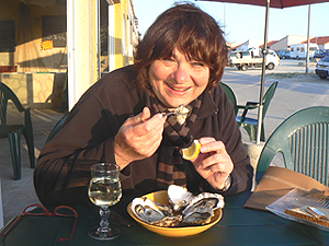 Frische Austern und Muscheln gibt es in den Bdchen bei Les Mas de la Plage